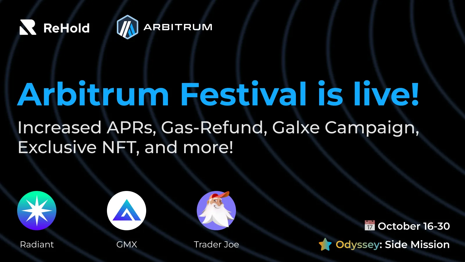 The Arbitrum Festival is LIVE!