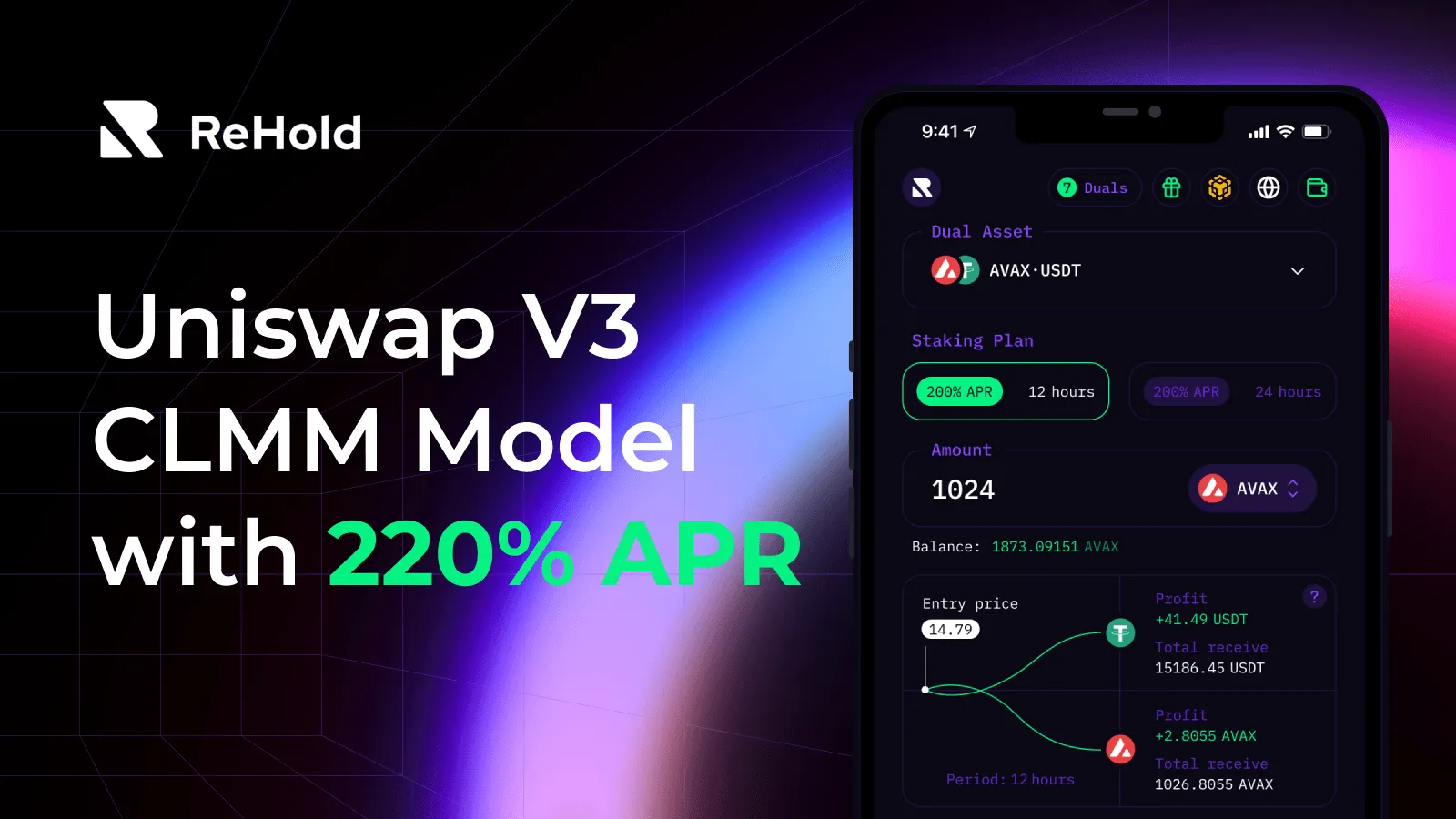 ReHold Guide: Unlocking 220% APR With Uniswap V3 Concentrated Liquidity Market Maker