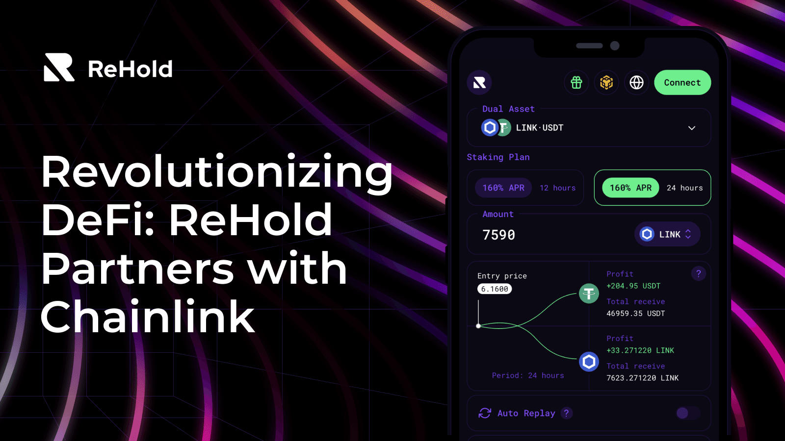 ReHold Partners with Chainlink to Revolutionize Decentralized Finance