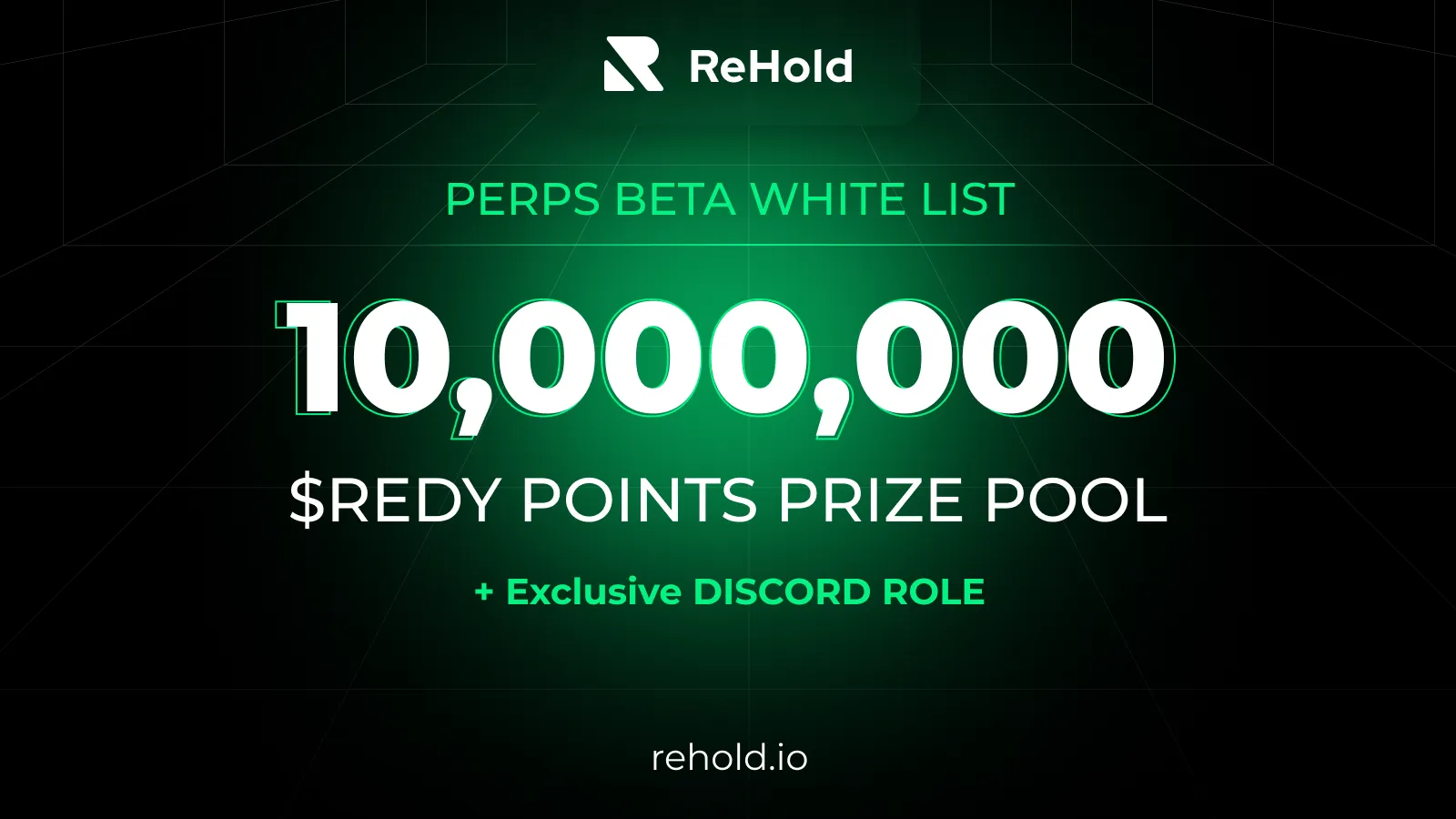 10,000,000 $REDY for DeFi Perpetuals Beta Test