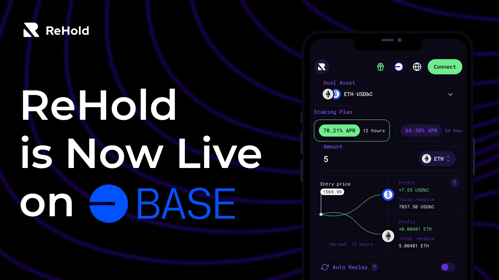 ReHold is Now Live on Base