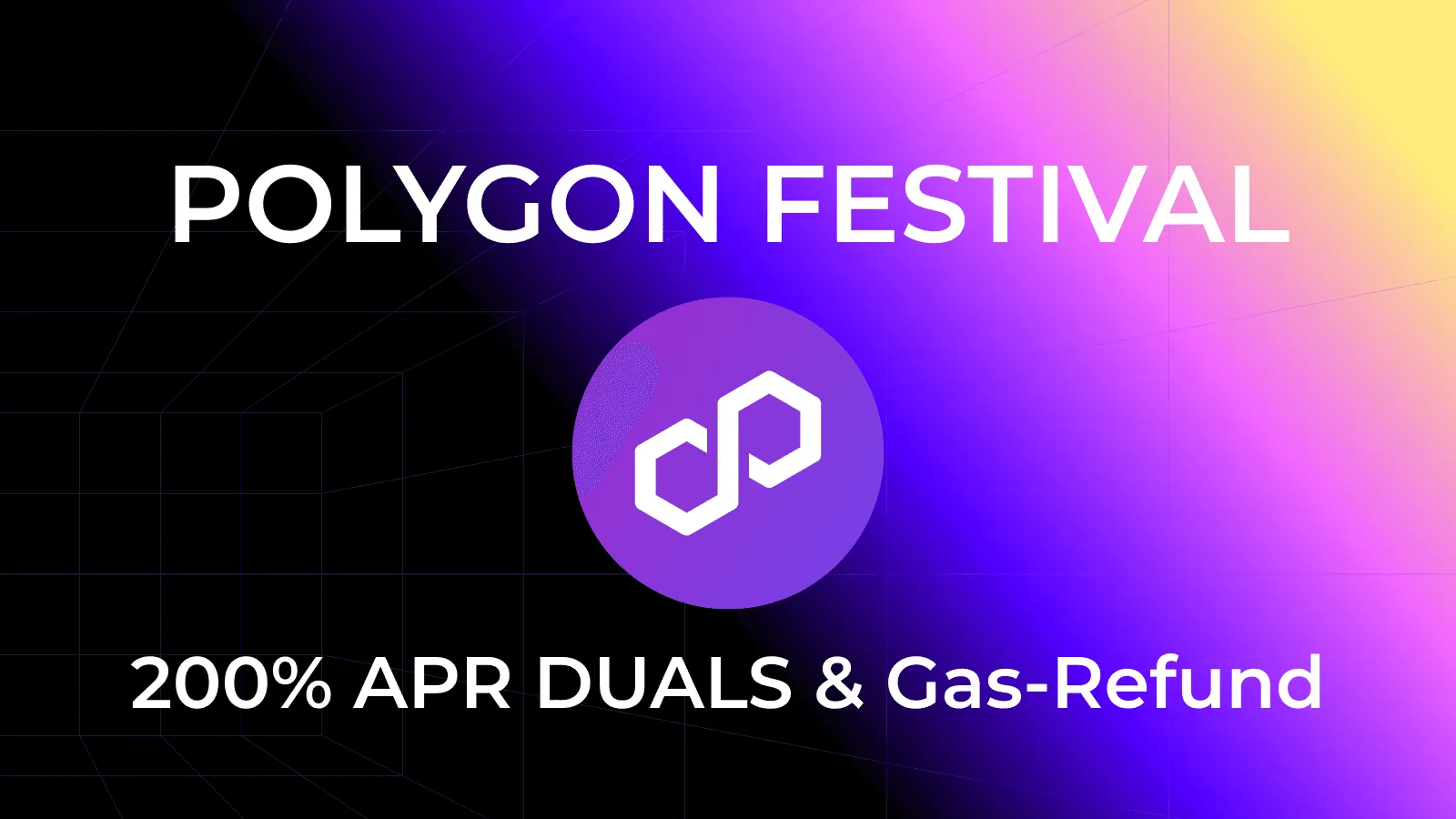 Gas-Refund For Polygon (MATIC) Duals with 200% APR
